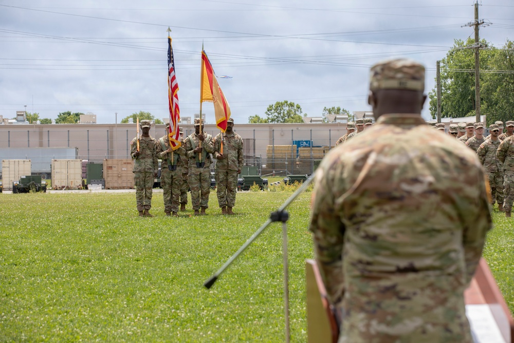 643rd Regional Support Group Change of Command
