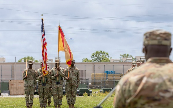 643rd Regional Support Group Change of Command