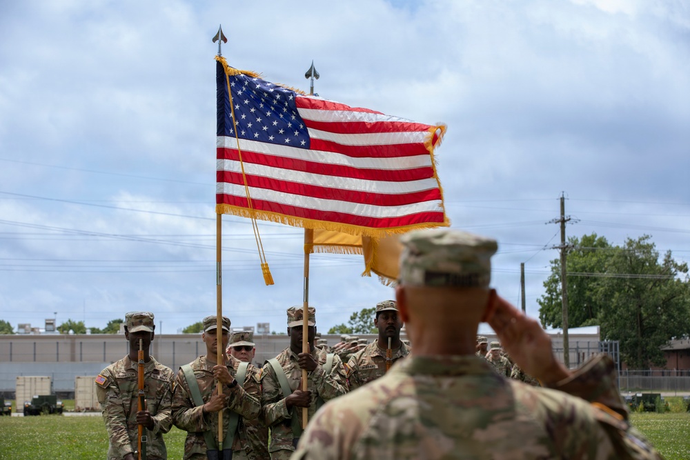 643rd Regional Support Group Change of Command