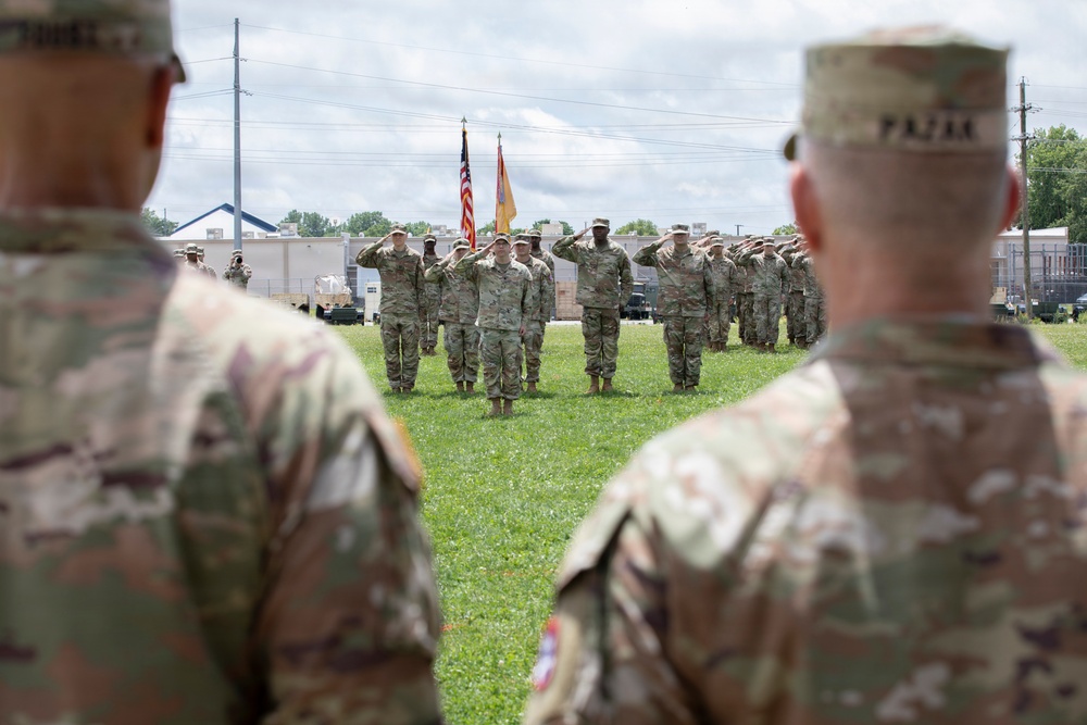 643rd Regional Support Group Change of Command