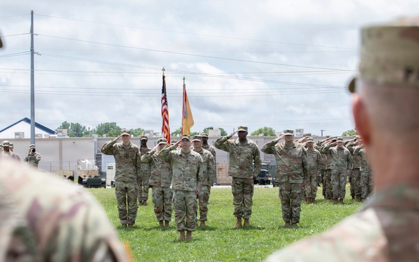 643rd Regional Support Group Change of Command