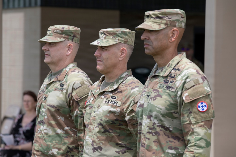 643rd Regional Support Group Change of Command