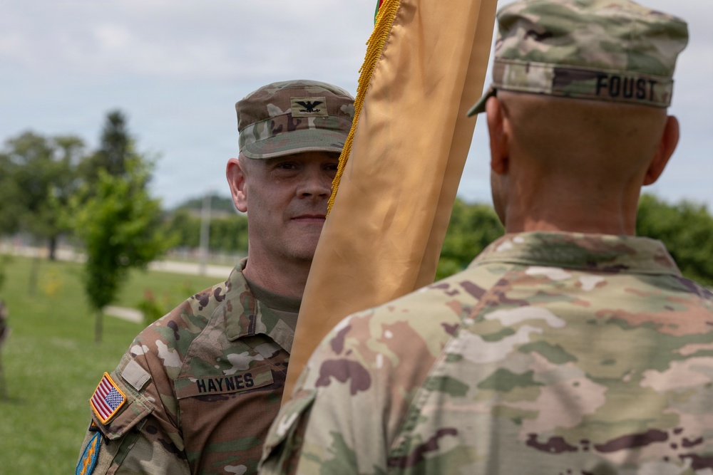 643rd Regional Support Group Change of Command