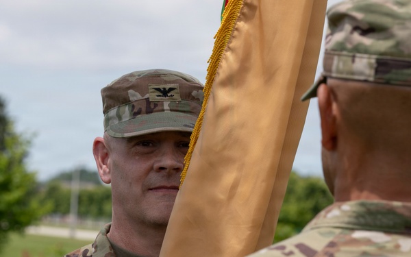 643rd Regional Support Group Change of Command