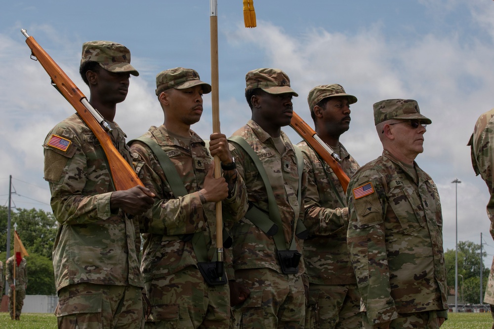 643rd Regional Support Group Change of Command