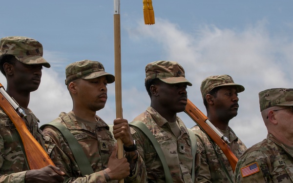 643rd Regional Support Group Change of Command