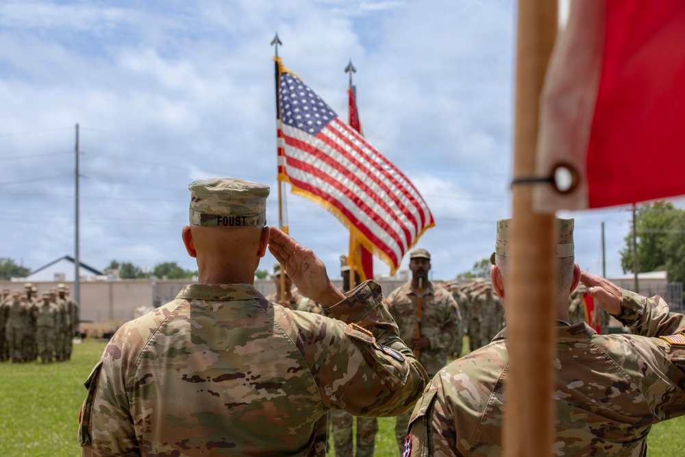 643rd Regional Support Group Change of Command