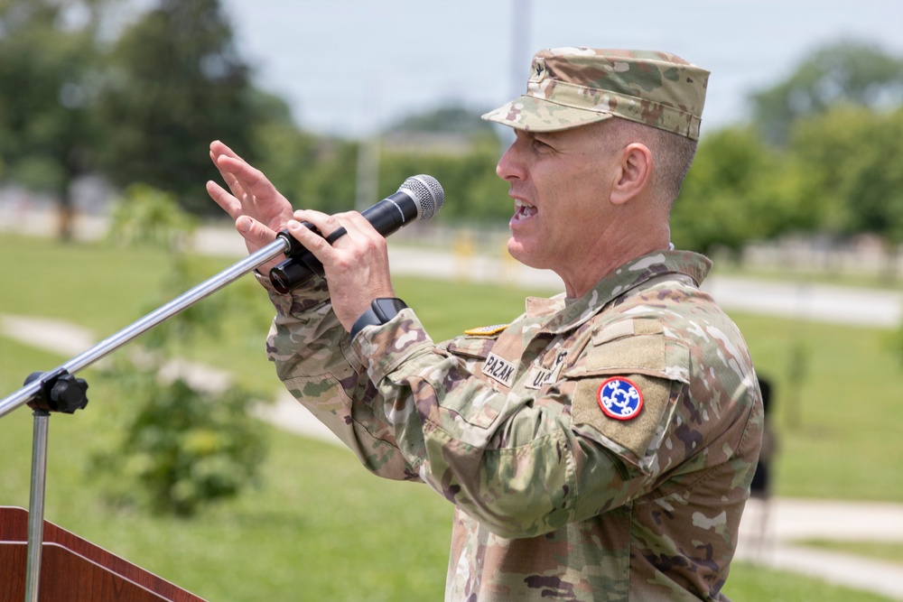 643rd Regional Support Group Change of Command