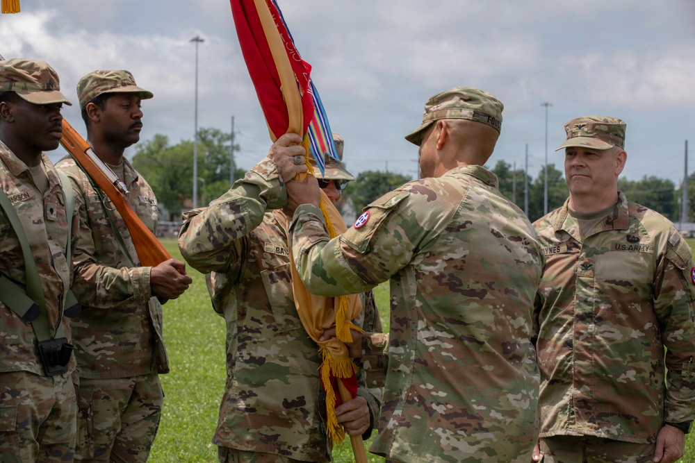 643rd Regional Support Group Change of Command
