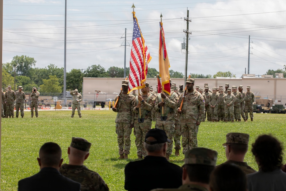 643rd Regional Support Group Change of Command