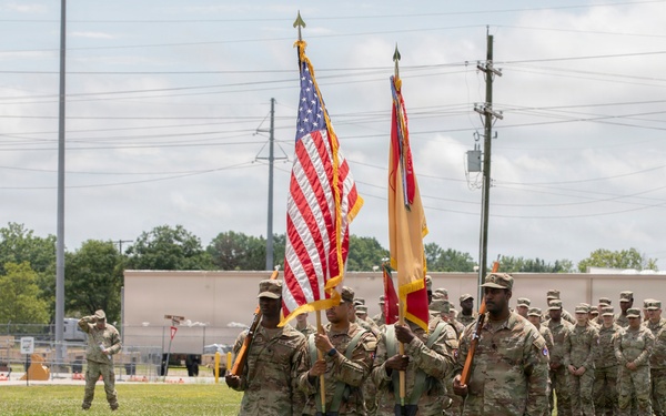 643rd Regional Support Group Change of Command