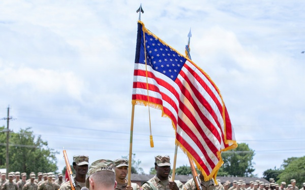 643rd Regional Support Group Change of Command