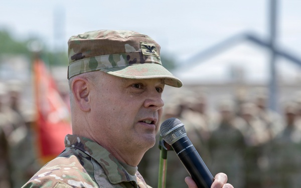 643rd Regional Support Group Change of Command