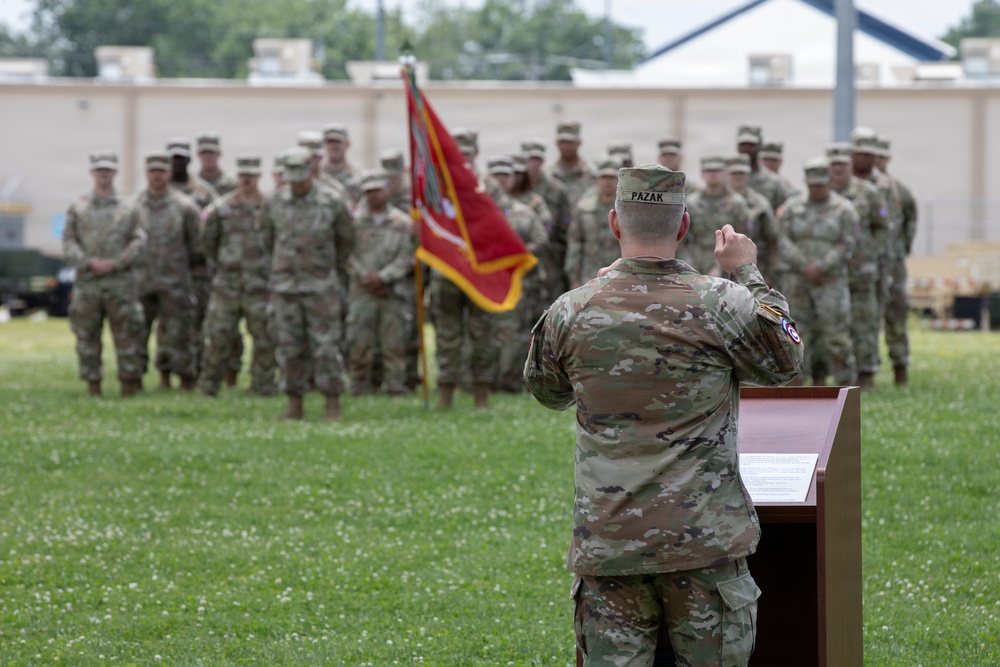 643rd Regional Support Group Change of Command