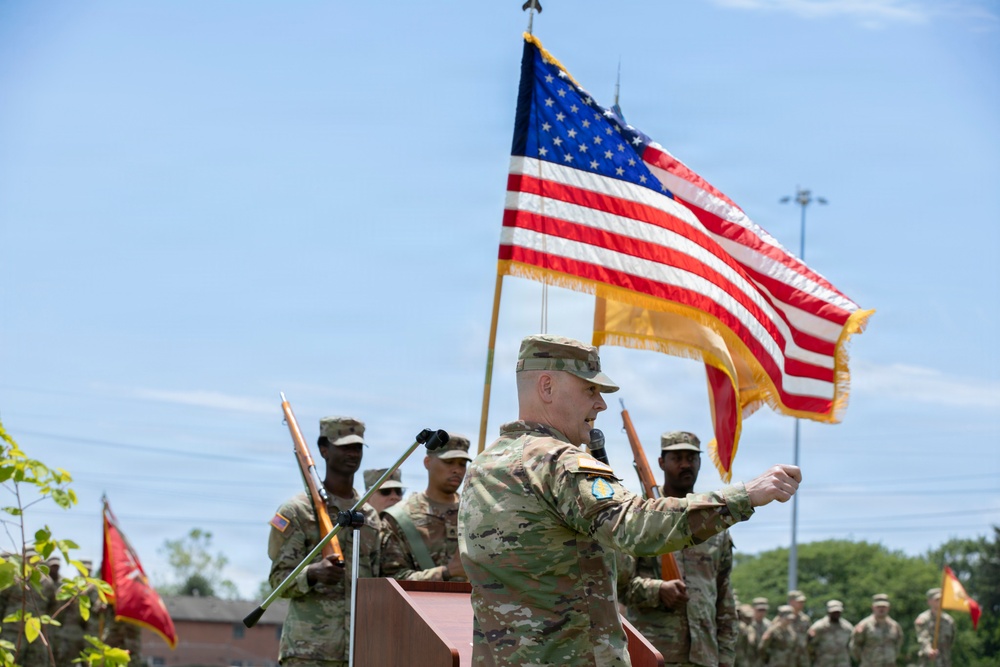 643rd Regional Support Group Change of Command