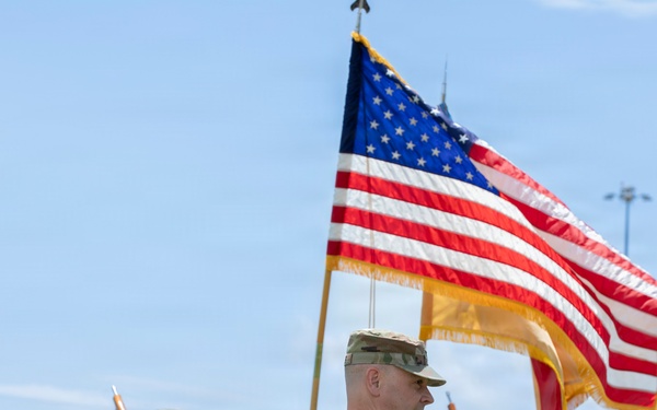 643rd Regional Support Group Change of Command