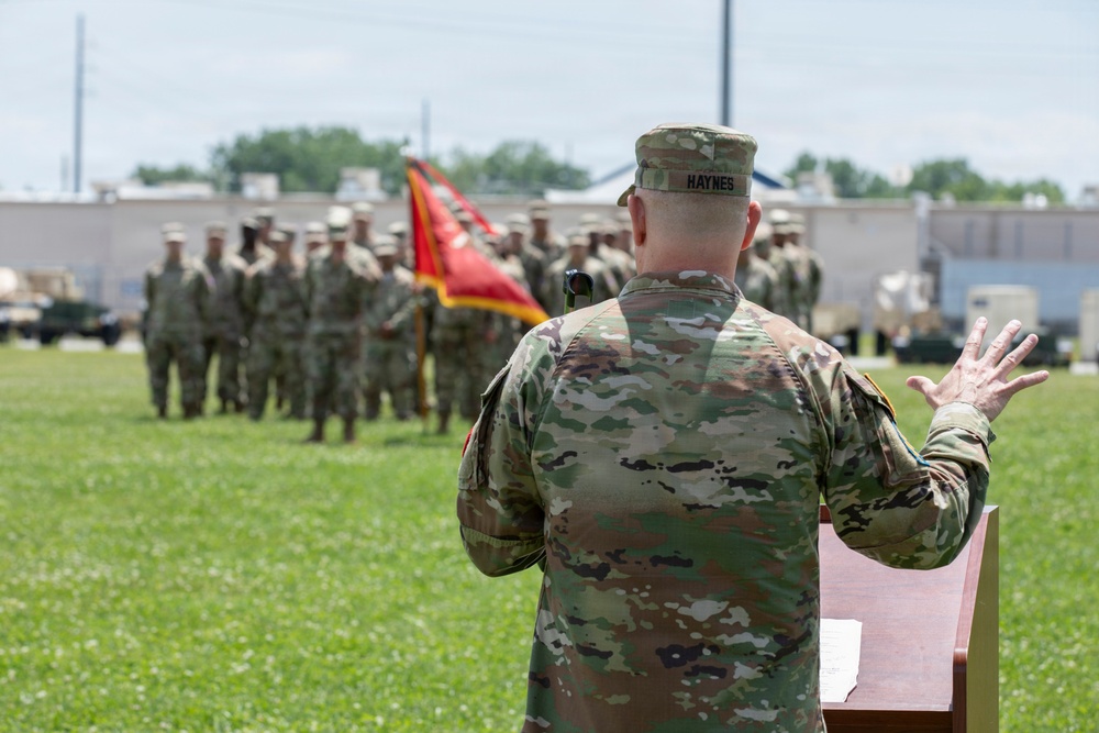 643rd Regional Support Group Change of Command