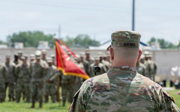 643rd Regional Support Group Change of Command