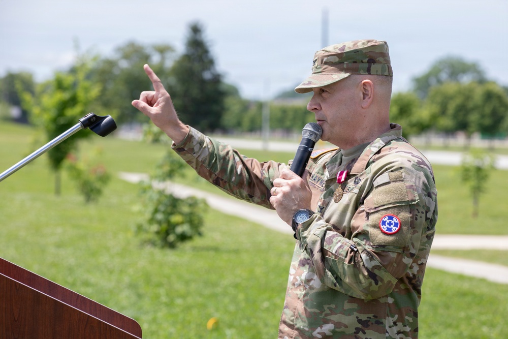 643rd Regional Support Group Change of Command
