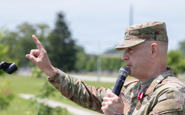 643rd Regional Support Group Change of Command
