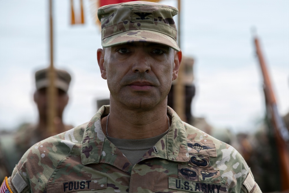 643rd Regional Support Group Change of Command