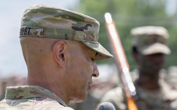 643rd Regional Support Group Change of Command