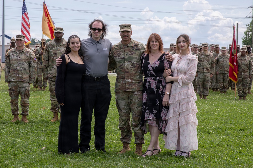 643rd Regional Support Group Change of Command