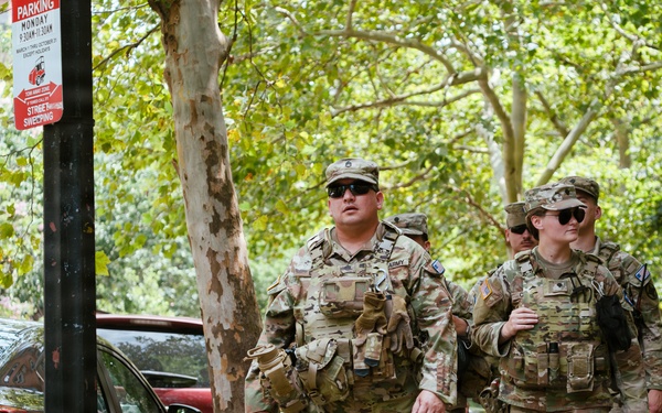 JTF-DC Arkansas Guardsmen continue patrolling Logan Circle