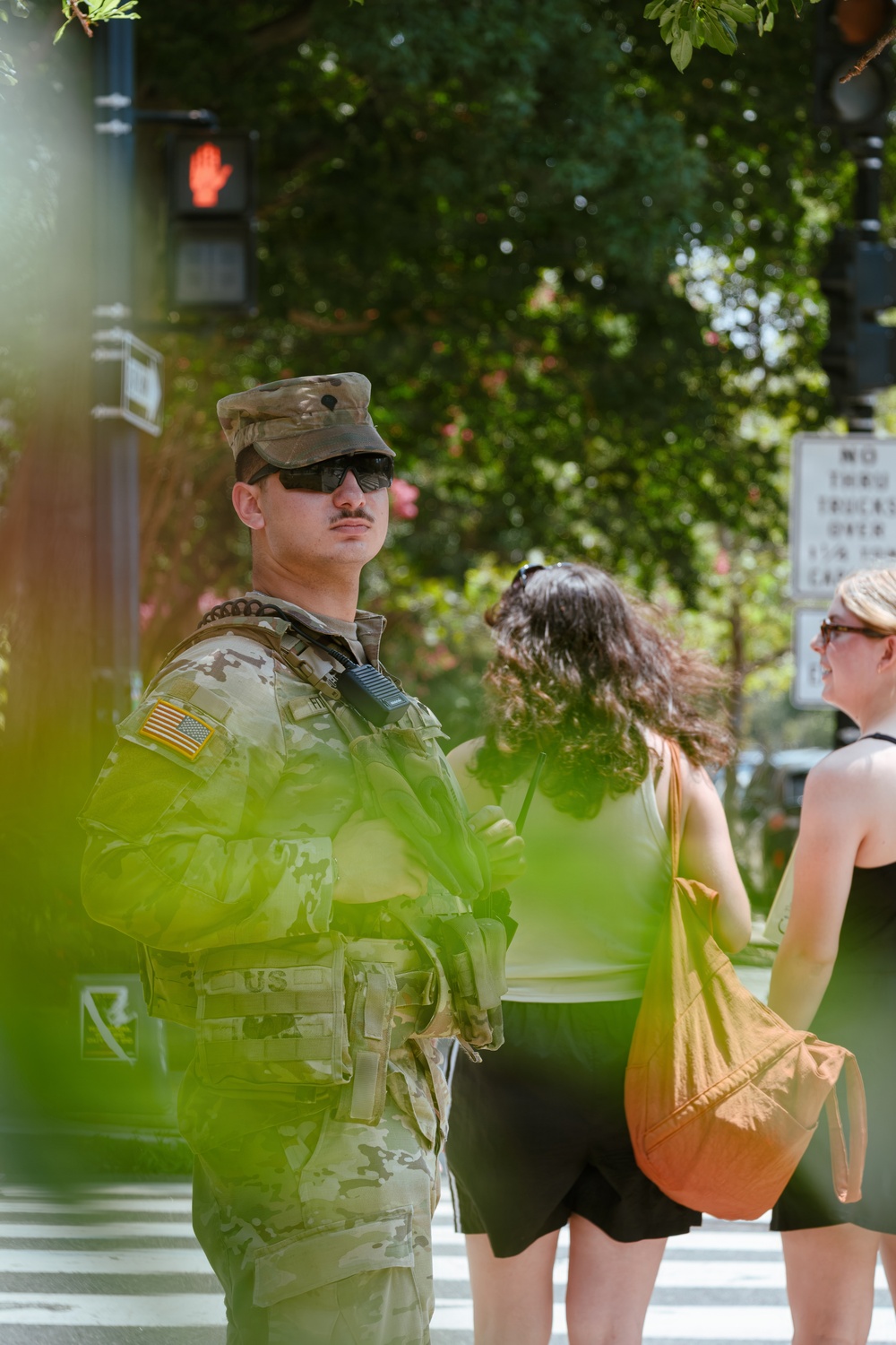 JTF-DC Arkansas Guardsmen continue patrolling Logan Circle