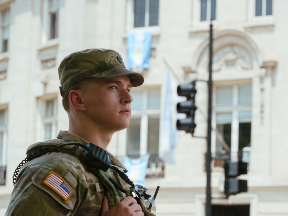 JTF-DC Arkansas Guardsmen continue patrolling Logan Circle