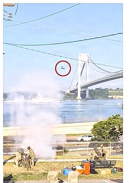 Fort Hamilton Cannon Salute Goes Viral After ‘Kamikaze Squirrel’ Leaps Onto Soldier During Sail4th 250