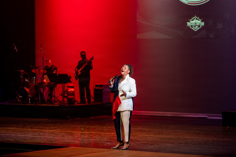 Navy Band Commodores at USA250 Washington Tattoo