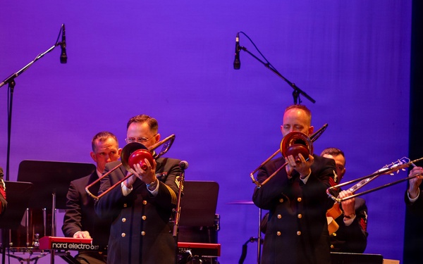 Navy Band Commodores at USA250 Washington Tattoo