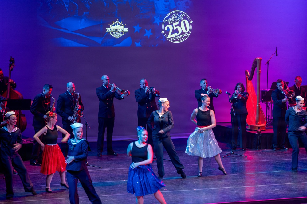 Navy Band Commodores at USA250 Washington Tattoo