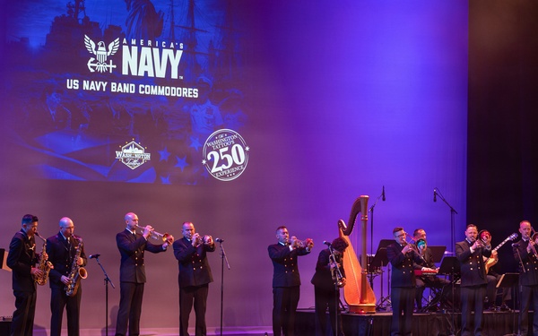 Navy Band Commodores at USA250 Washington Tattoo