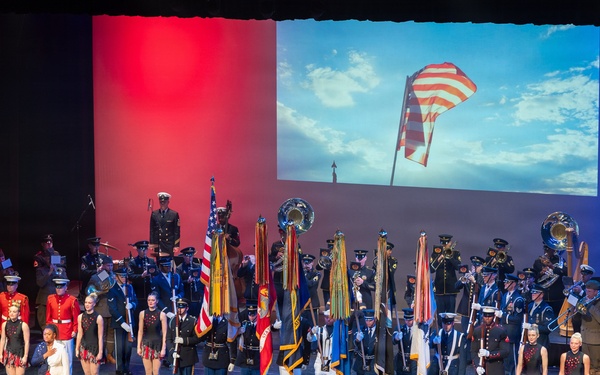 Navy Band Commodores at USA250 Washington Tattoo