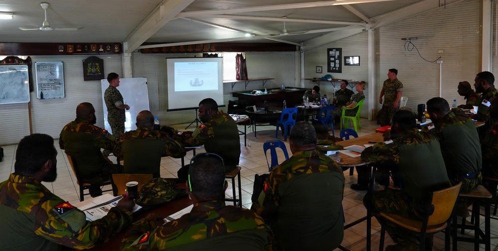 U.S. Marines conduct Unexploded Ordnance Training with Papua New Guinea Defence Force’s Explosive Ordnance Disposal Unit