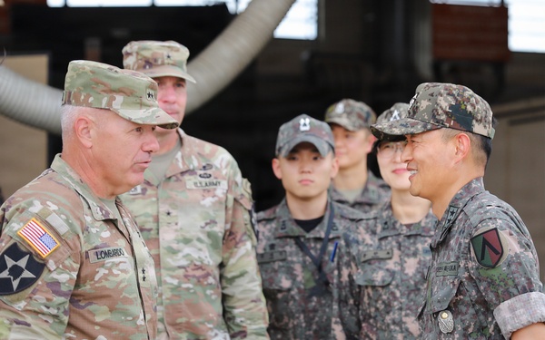 ROK Lt. Gen. Innovation Lab Visit