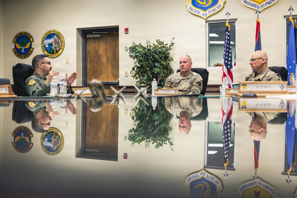 Golden Dome Leaders Visit Guam