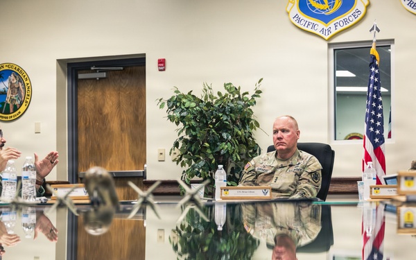 Golden Dome Leaders Visit Guam