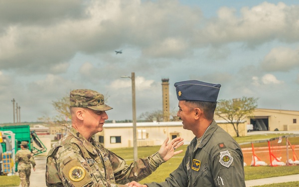 Golden Dome Leaders Visit Guam