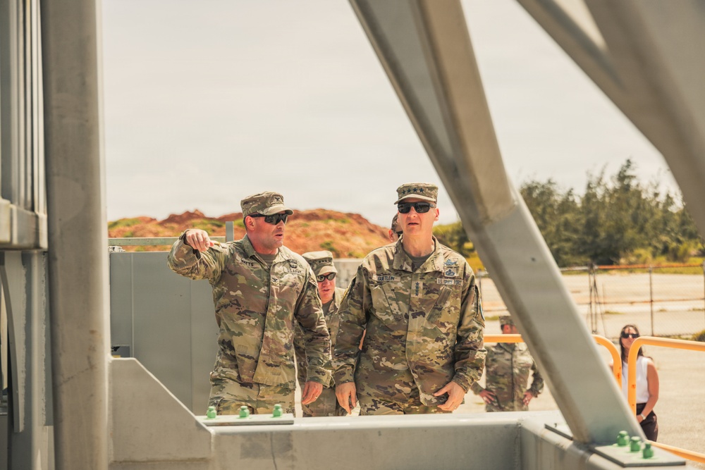 Golden Dome Leaders Visit Guam