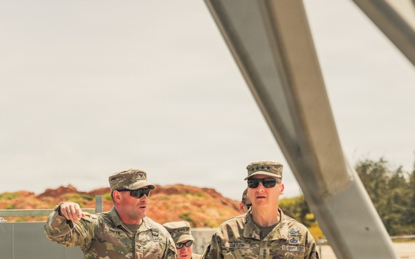 Golden Dome Leaders Visit Guam