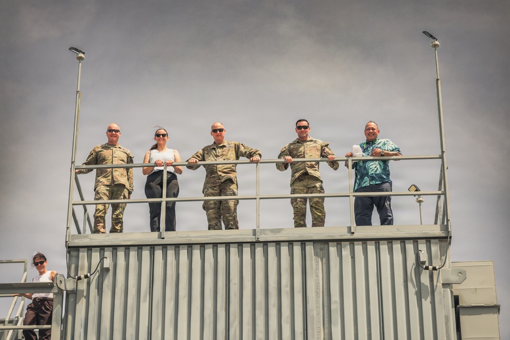 Golden Dome Leaders Visit Guam