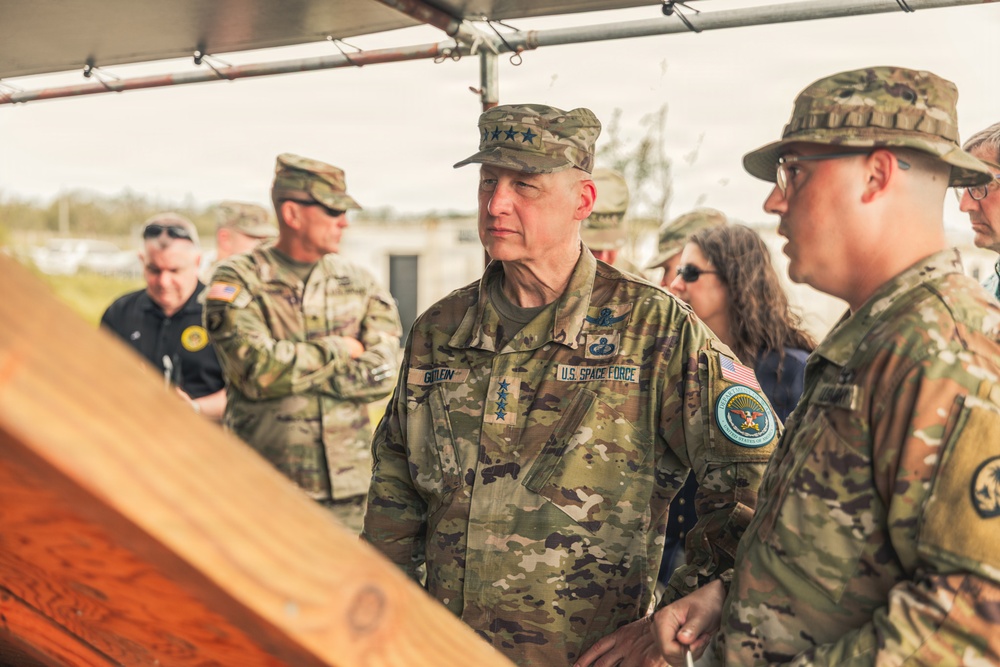 Golden Dome Leaders Visit Guam