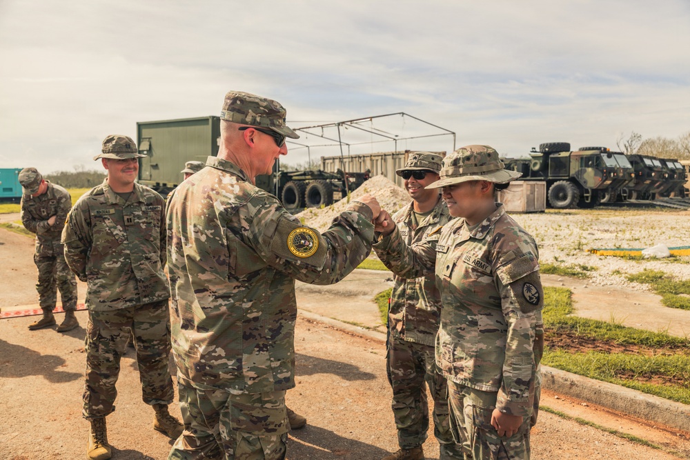 Golden Dome Leaders Visit Guam