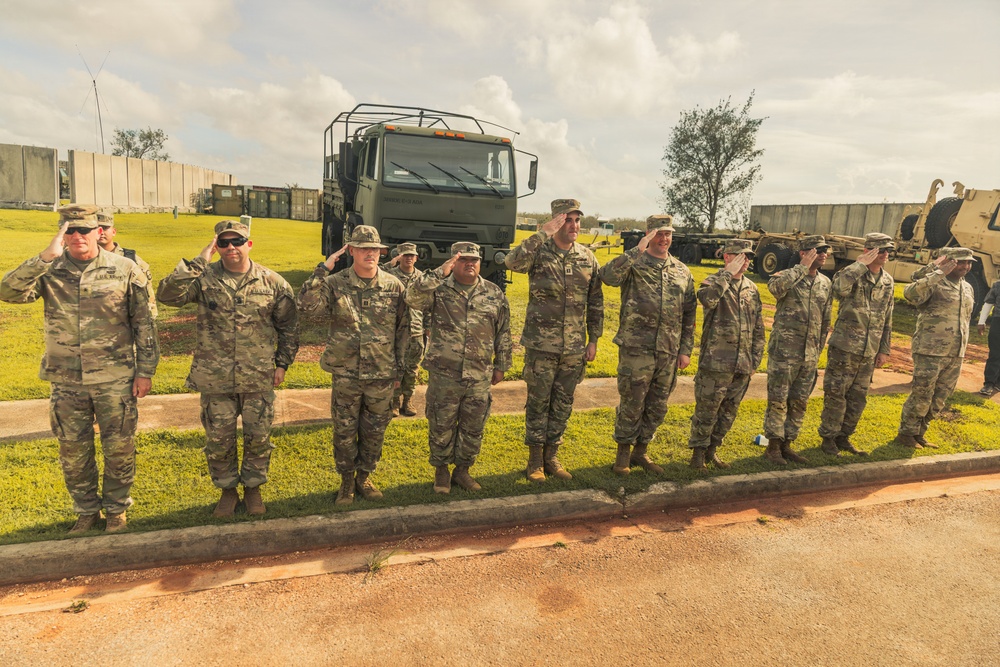 Golden Dome Leaders Visit Guam