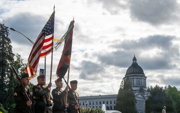 7th ID (MDC-PAC) Color Guard March in Capital Lakefair Parade