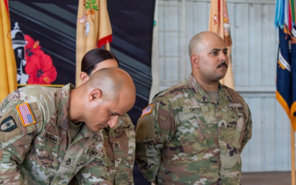 191st Regional Support Group Welcomes New Noncommissioned Officers During Induction Ceremony