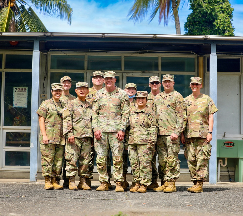Wisconsin National Guard Commander Visits Engineering and Medical Engagement Sites During Tamiok Strike 26
